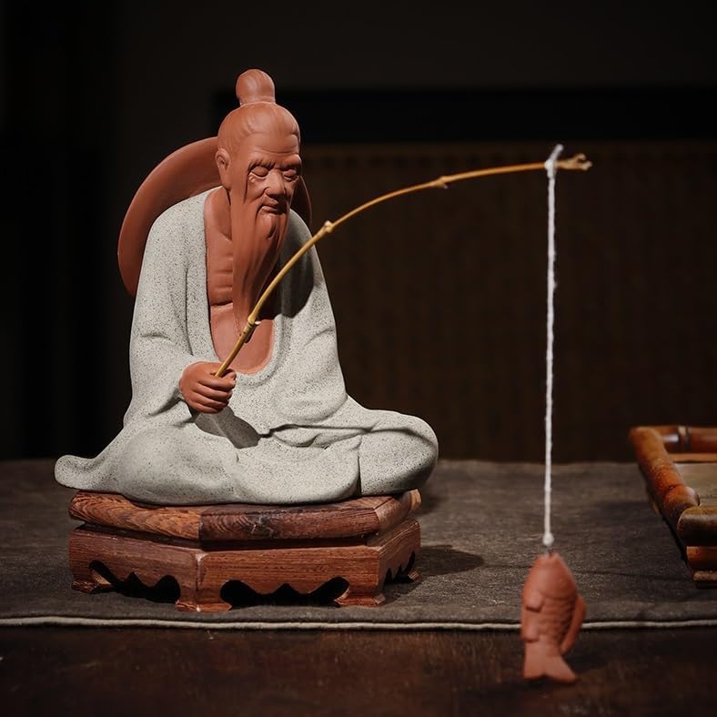 SONGCHAO Office Decor Desktop Decoration Rockery Fish Tank Water Bonsai Ornaments Home Accessories Living Room Table Decorations