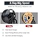 Siraya Tech Fibreheart PET-CF 3D Filament - Carbon Fiber Reinforced, Large 2.5kg Spool for Industrial & Print Farms, High Strength & Rigidity, Easy Printing, Dimensionally Stable (Black, 2.5kg)