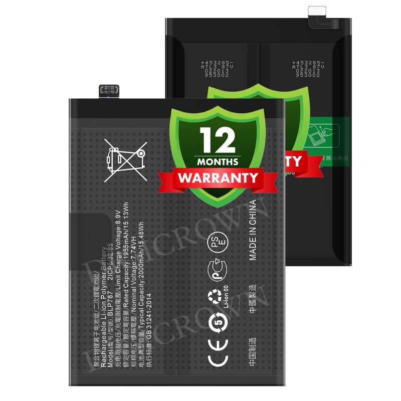 Image of Original BLP787 Battery Compatible for Oppo Reno 4 Pro 4G | Reno 4 Pro 5G - (4000mAh) - 1 Year Warranty DF7