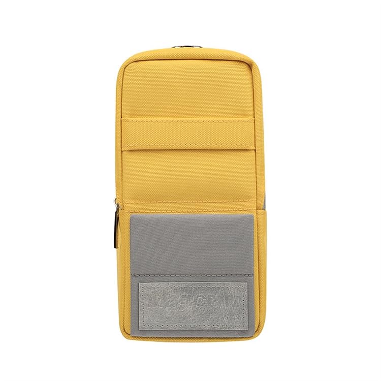 KOKUYO Pencil Case Pouch Standing Pen Pouch Bag Foldable Magnetic Stand up Phone Pencil Holder Organizer Large Capacity Portable Pencil Box for Office Home & College Use. (Mag Critz Neo - Yellow)