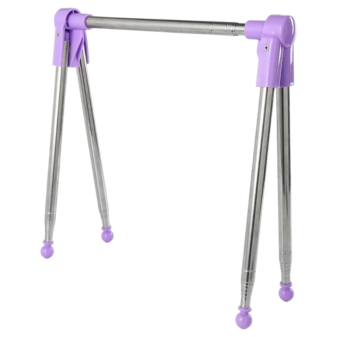 UDSKNV[KSL Foldable Clothes Drying Rack Clothes Dryer Space Saver Floor Standing Clothes Drying Rack for Balcony Bedroom B