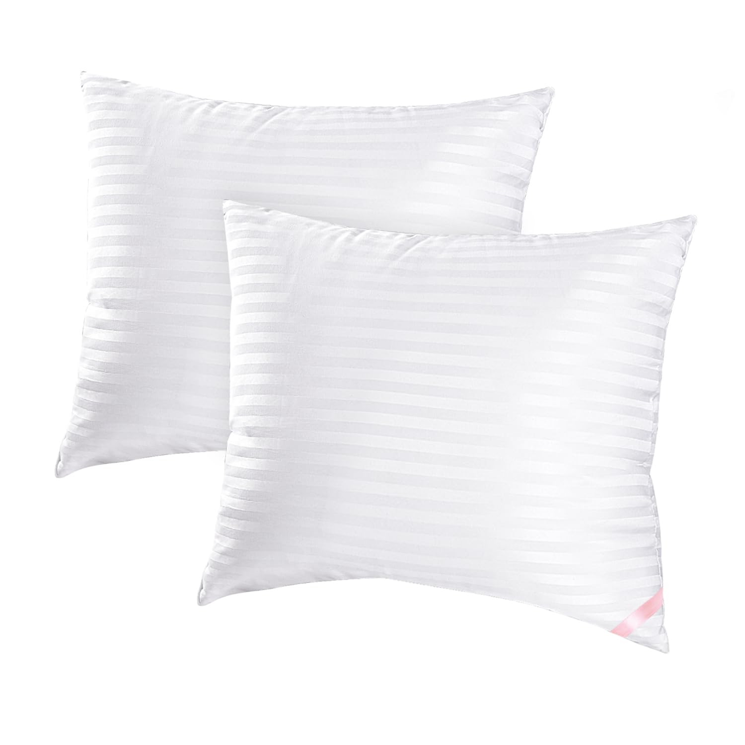 EIUE Throw Pillow Inserts, Machine Washable Pillows,Premium Polyester Fiber Fill for Sofa Bed & Decorative Cushions (White, 20x20inch)