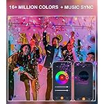 CLOUDY BAY [6 Pack] 6inch Smart WiFi LED Recessed Lights,RGBCW Color Changing Recessed Lighting,Compatible with Alexa and Google Home Assistant,No Hub Required,15W 2700K-6500K,CRI90+ Wet Location - Image 5