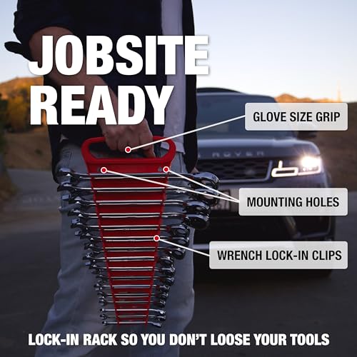 Jaeger 16pc INCH/SAE Reversible Ratcheting Combination