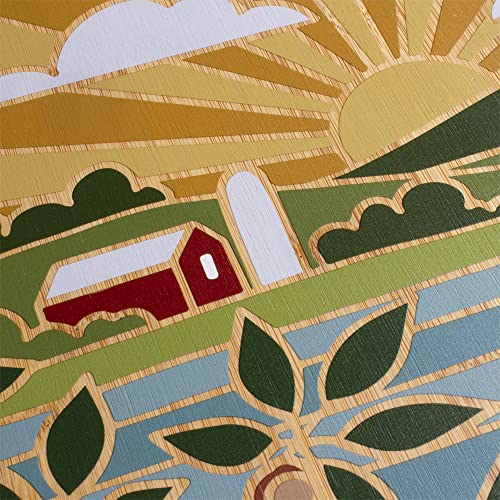 Totally-Bamboo-Ohio-State-Shaped-Cutting-Board-and-Charcuterie-Serving-Platter-with-Artwork-by-Summer-Stokes-Includes-Hang-Tie-for-Wall-Display-Varies Totally Bamboo Ohio State Shaped Cutting Board and Charcuterie Serving Platter with Artwork by Summer Stokes Includes Hang Tie for Wall Display Varies