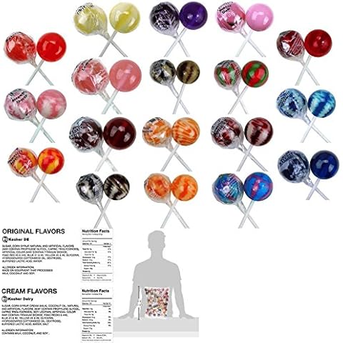 ORIGINAL GOURMET LOLLIPOPS ASST. FLAVORS LOT OF 50 Cover