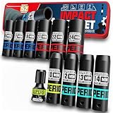 Jneit ディープソケットセット 差込角12.7mm(1/2インチ) 11本組 インパクトソケット 10mm - 24mm ソケットアダプター付き 車 バイク タイヤ交換