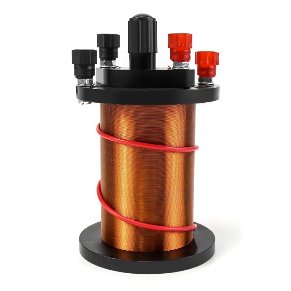 Yasoe 1 Piece Demonstration Induction Coil With Primary Coil, As Shown Copper For Physics Teaching