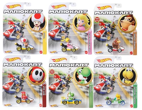 Hot Wheels Mario Kart 6-Pack Collection