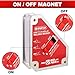Spurtar Switchable Welding Magnets 160 Lbs On/Off Magnet and Clamps, Strong Welding Holder Tools and Accessories, Holder 45°, 90°, 135° Angle