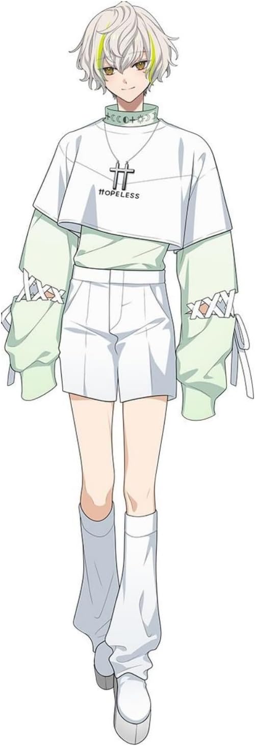 [エアーズCOS]X 18TRIP エイティーントリップ 白光糖衣 コスプレ衣装 (wig靴別売り）お盆 舞台服 ハロウィン クリス