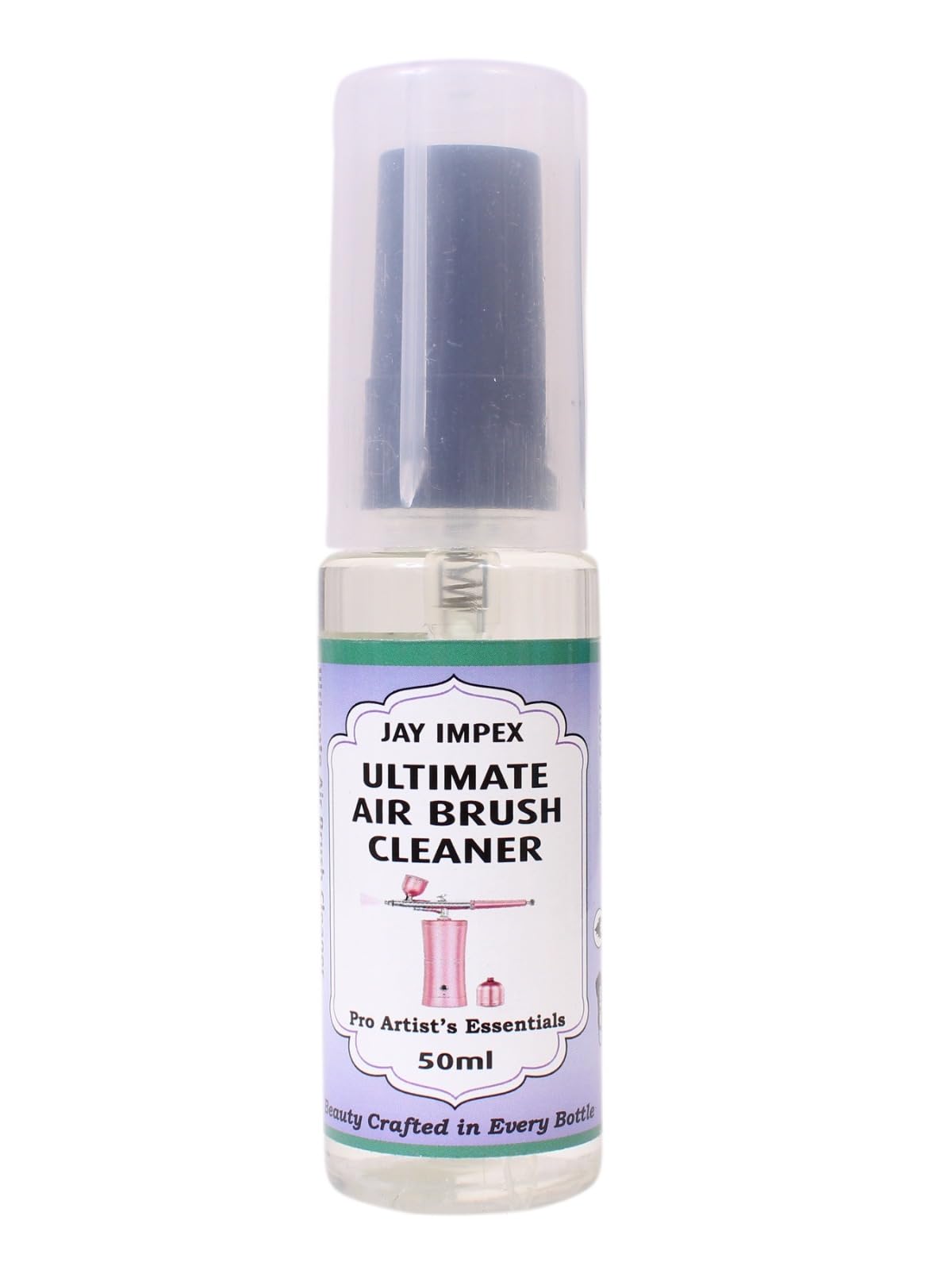 JAY IMPEX Ultimate Air Brush Cleaner | No Water Required | Removes Makeup, Dirt, & Impurities From Makeup Brushes (50ml)-image-47