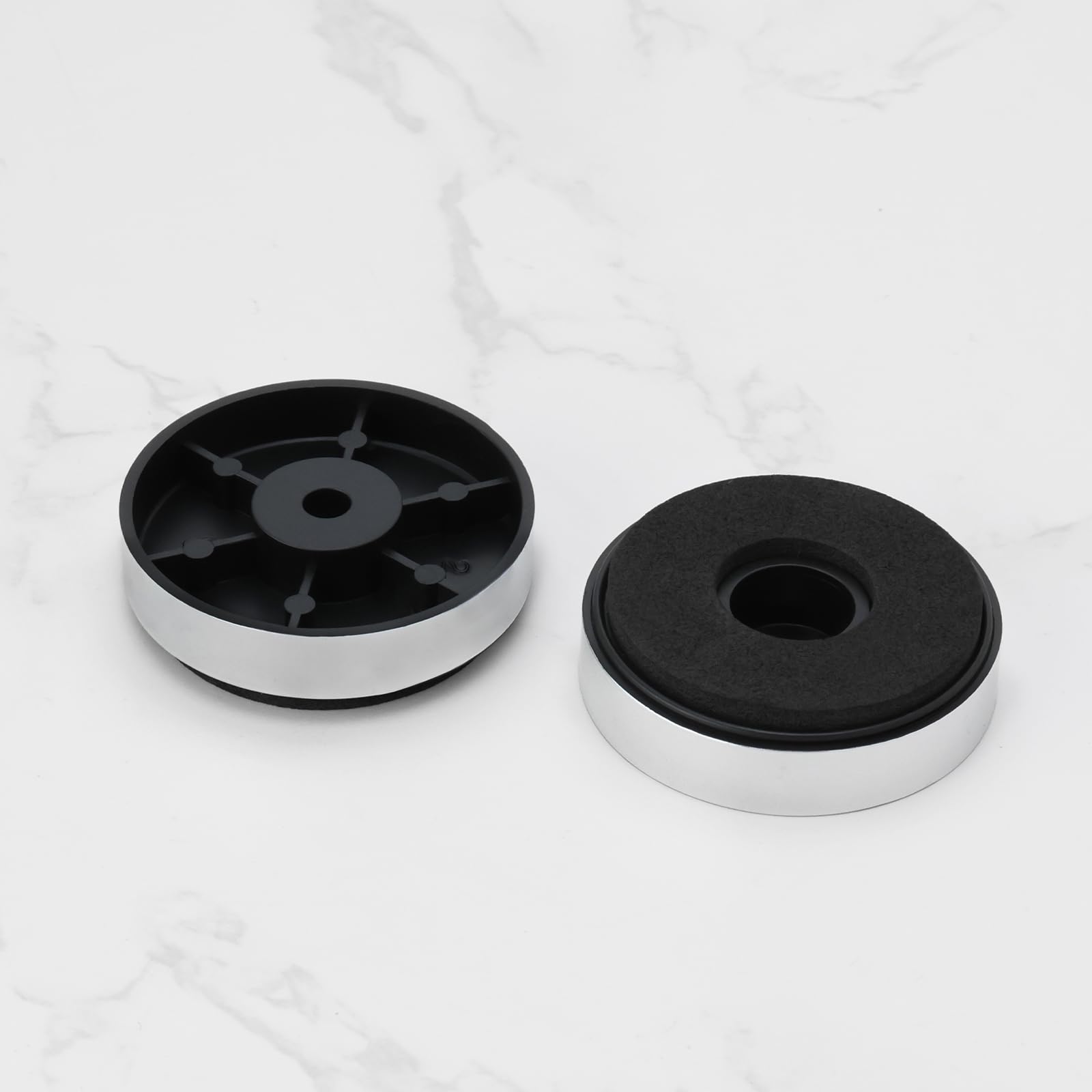 Piedini Isolanti Per Altoparlanti - 10 Pezzi Argento 40x11mm - Foto 9