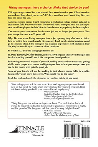 Brand Yourself! for College Students: How to Use Personal Branding to Get the Job You Want! - Image 2