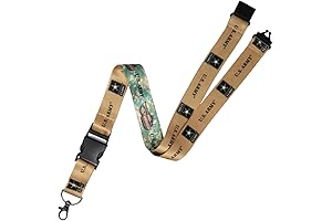 2 Pack Army Lanyard: Camouflage Lanyards with Military Symbols