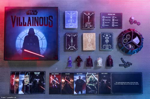 Ravensburger - Star Wars Villainous - Le Pouvoir du côté obscur ! - Jeu de stratégie - 2 à 4 Joueurs dès 10 Ans - 27492 - Version française, Jeu de Base.