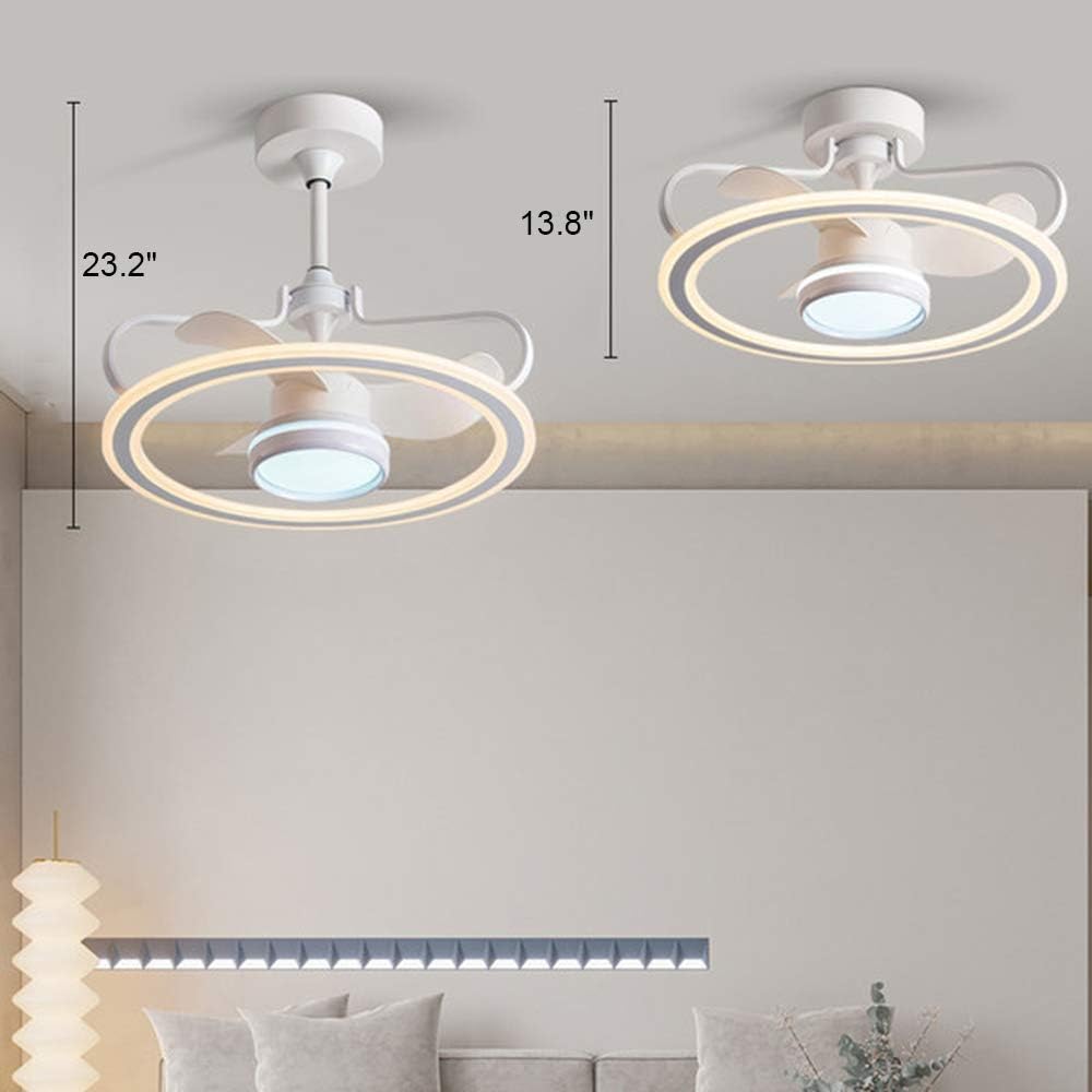 Discount 90% KWOKING Lighting Modern Ceiling Light and Fan with Remote Control White Finish Fan Spin in Reverse 23.62inches Adjustable Speed Dimmable Lighting Fan - Hanger Rod Style Best KWOKING Lighting Modern Ceiling Light and Fan with Remote Control White Finish Fan Spin in Reverse 23.62inches Adjustable Speed Dimmable Lighting Fan - Hanger Rod Style