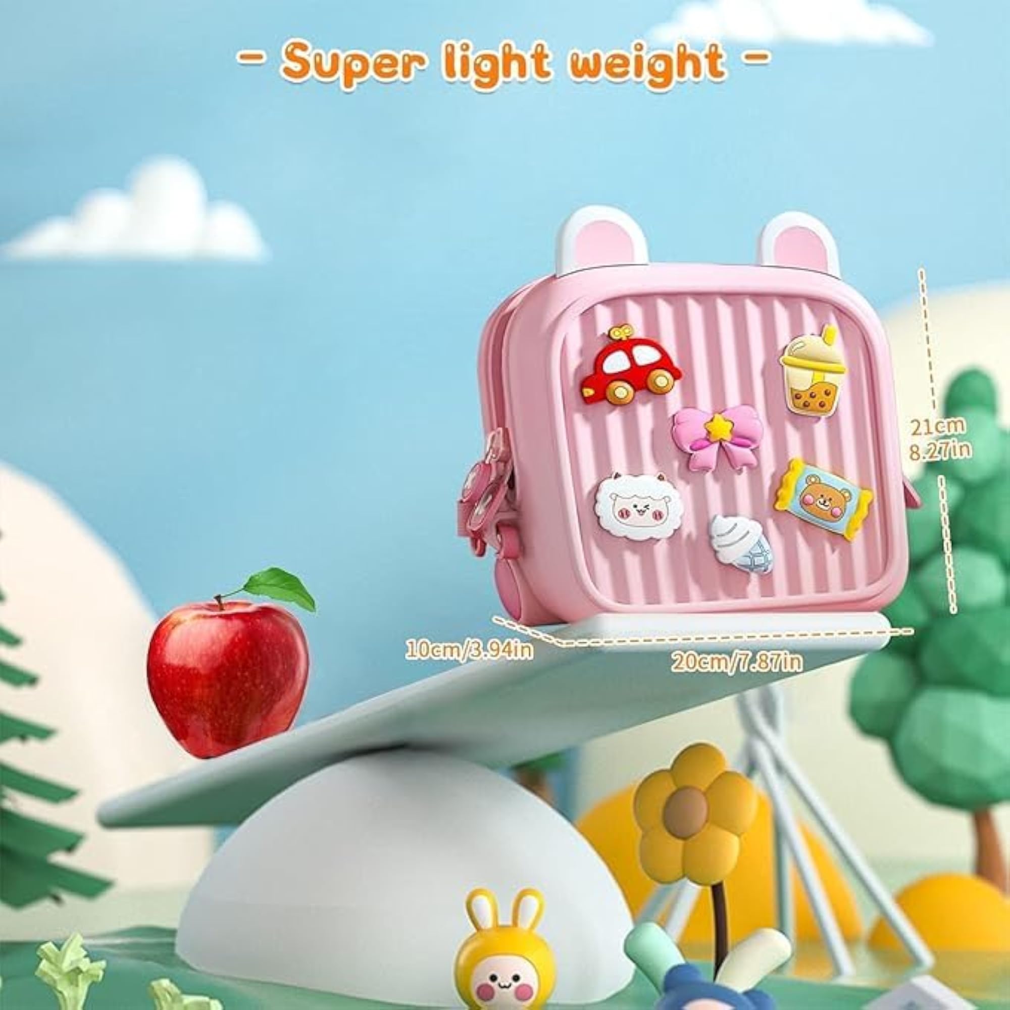 Cute Toddler Mini Backpack, Lightweight Design