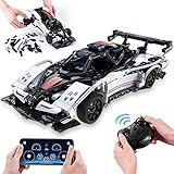 Toys for 6 7 8 9 10 11 12 + Year Old Boys STEM Building Sets Remote Control Race Car Educational Toys Learning Building Kits,Birthday Gifts for Kids and Adults (457Pcs)
