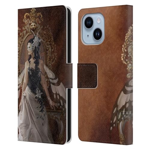 Étui portefeuille iPhone 14 Plus fée gothique protège des chocs