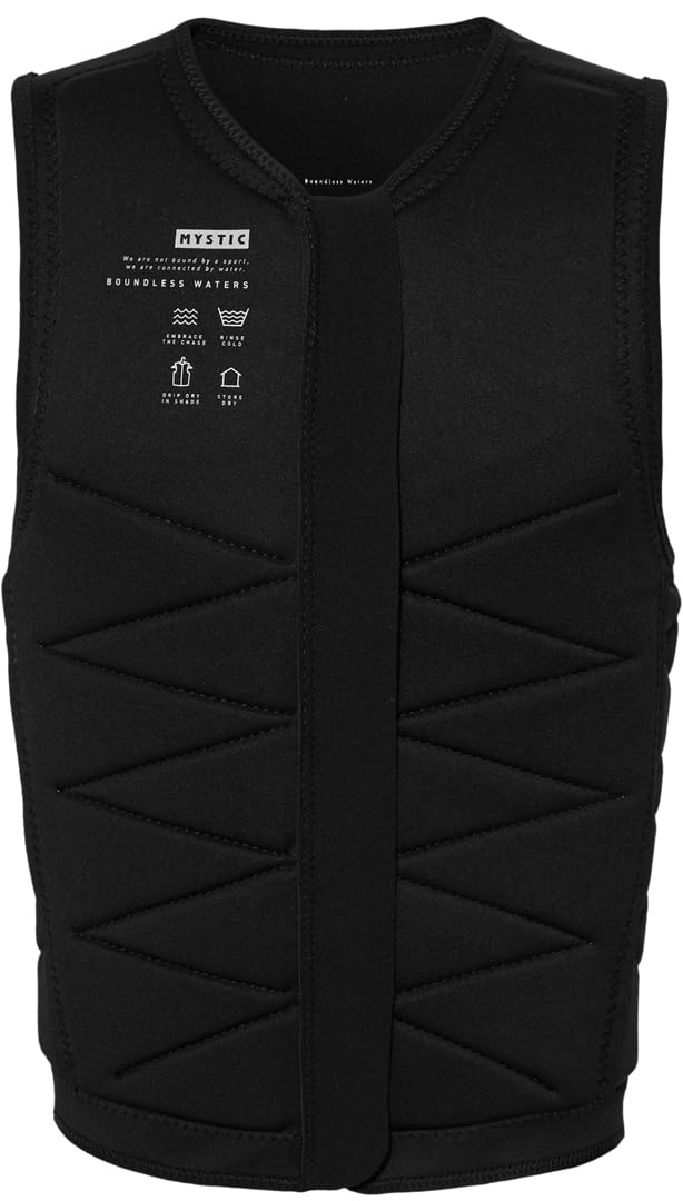 Mystic Outlaw Wake Impact Weste 2024 – Schwarz