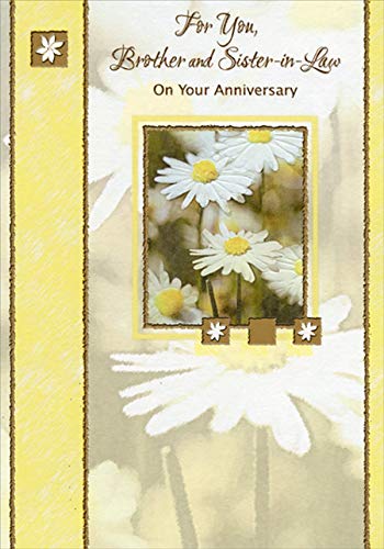 Designer Greetings Daisies in Gold Foil Card