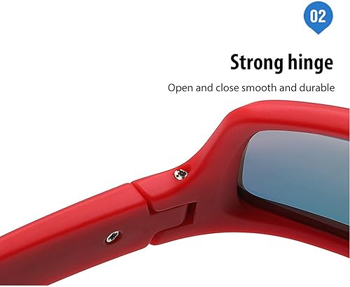 Miniatura 6 de Lentes de sol polarizados de lectura cuadrados para mujeres y hombres, marco deportivo ligero, protección UV, lupa de pesca