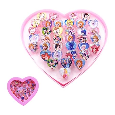FANSEZQ Princess Jewellery Set for Girls Cover