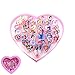 Kinderring-Sets, kinderringe mädchen, Cartoon-Ringe, Kinderring in Herzform, Kinderring Prinzessinnen-Sets, Spielzeugring für Kinder, Kinderschmuck, perfekt für Kindergeburtstagsgeschenke (36 Stück)
