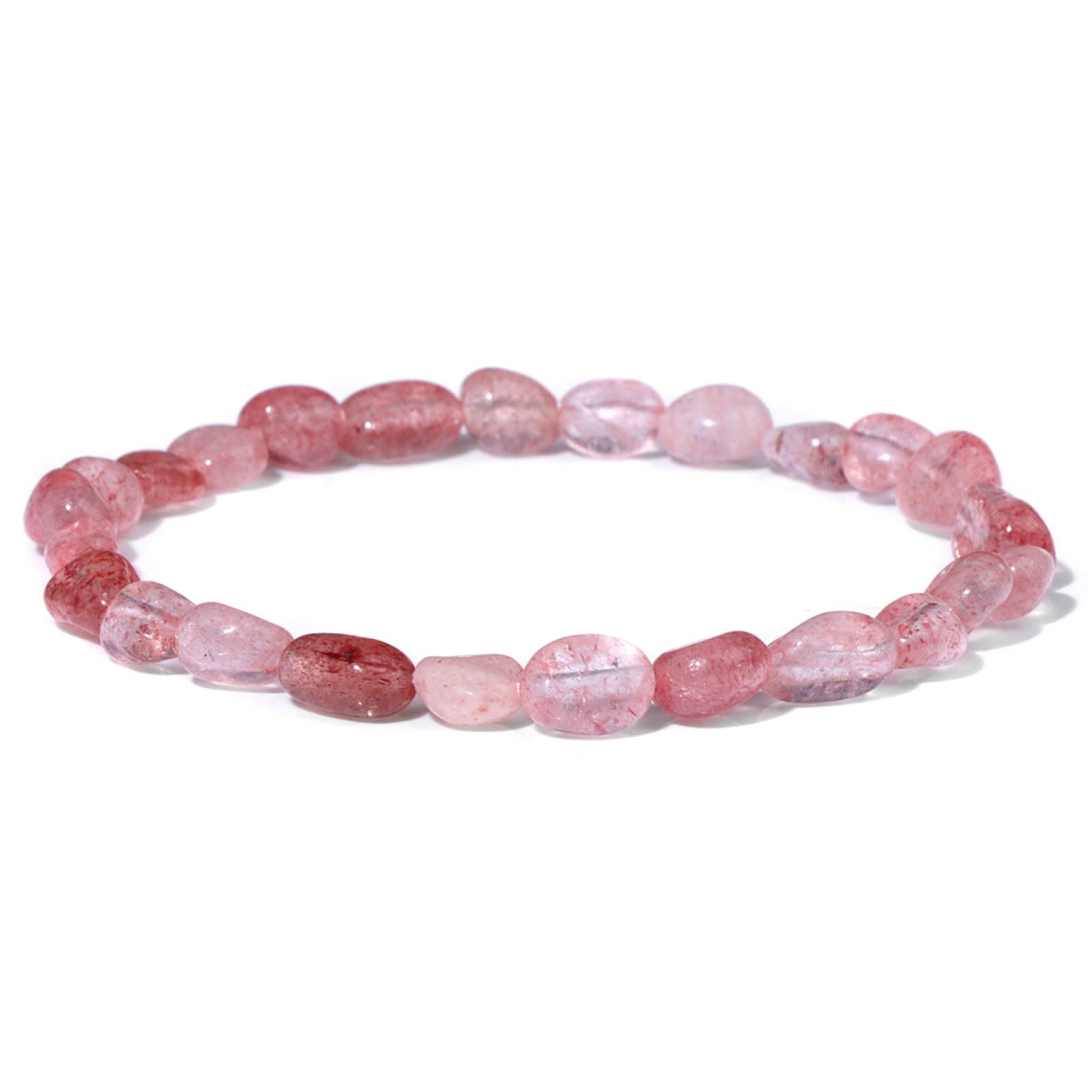 Pink Rutilated Quartz Strawberry Rutilated And Tourmalated Quartz