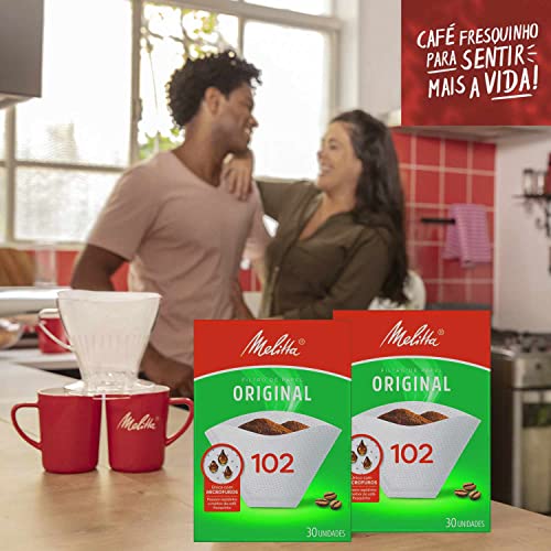 Melitta Filtro de Papel 102 - 30 Unidades