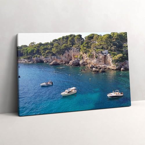 Tableau photo sur toile Cap d'Antibes pour réveiller un mur blanc vide 60x40