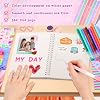 Kit de Diario DIY Nsrzua para Niñas, Juguetes para Edades 8-14 y Regalos de Cumpleaños para Niñas. 6