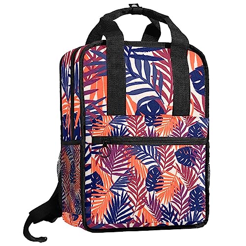 Cartable scolaire palmier multicolore pour les sorties et l'école primaire