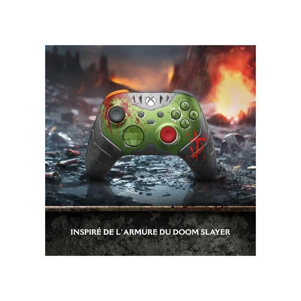 Xbox Wireless Controller – DOOM: The Dark Ages Limited Edition for Xbox Series X|S, Xbox One, PCs, and Cloud-Enabled Devices
