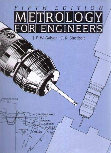 Buy Metrology for Engineers — BookShops.in