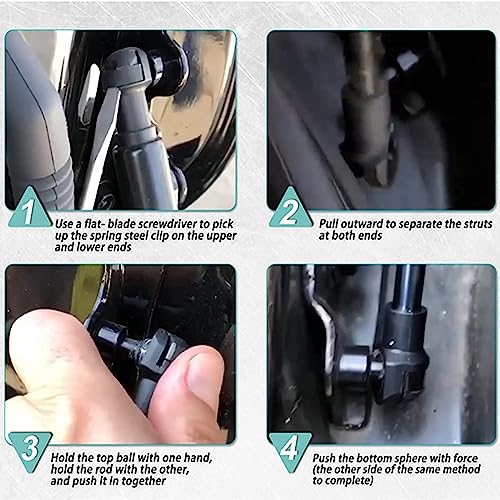 Verin de coffre Jeep Compass de rechange pour hayon usé ou cassé - 8