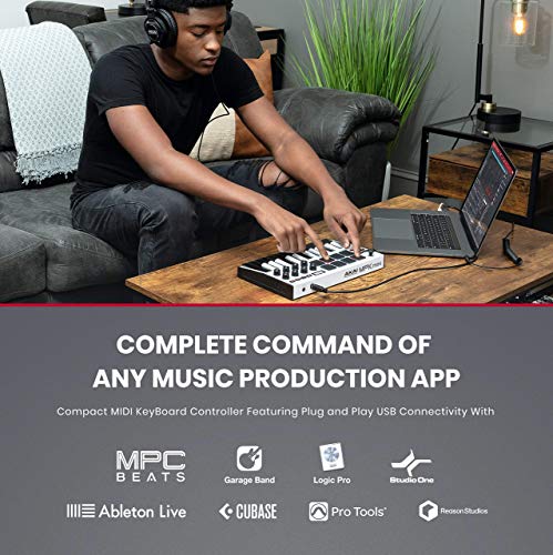Akai Mpk Mini Mk3 Keyboard Controller - White #TOP1