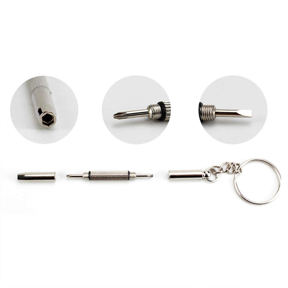 E-outstanding 600pcs M1 M1.2 M1.4 M2.5 Mini Electronics Screws Nuts Assortment Tool Kit 12 Kinds of Repair Hardware Tools Box with Screwdriver for Electronic Products