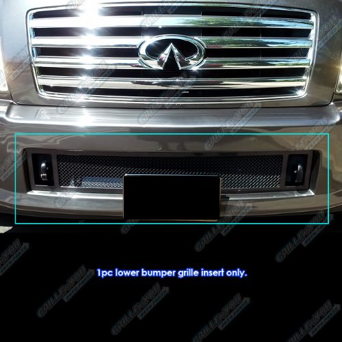 Aps N75448H Black Powder Coated Grille Replacement For Select Infiniti Qx56 Models #TOP13