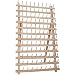 Threadart 120 Spool Cone Wood Thread Rack | Made of Hardwood, Sturdy, Freestanding or Wall Mount | 3 Sizes Available