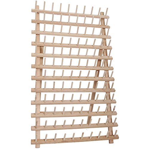 Threadart 120-Spools Wood Rack