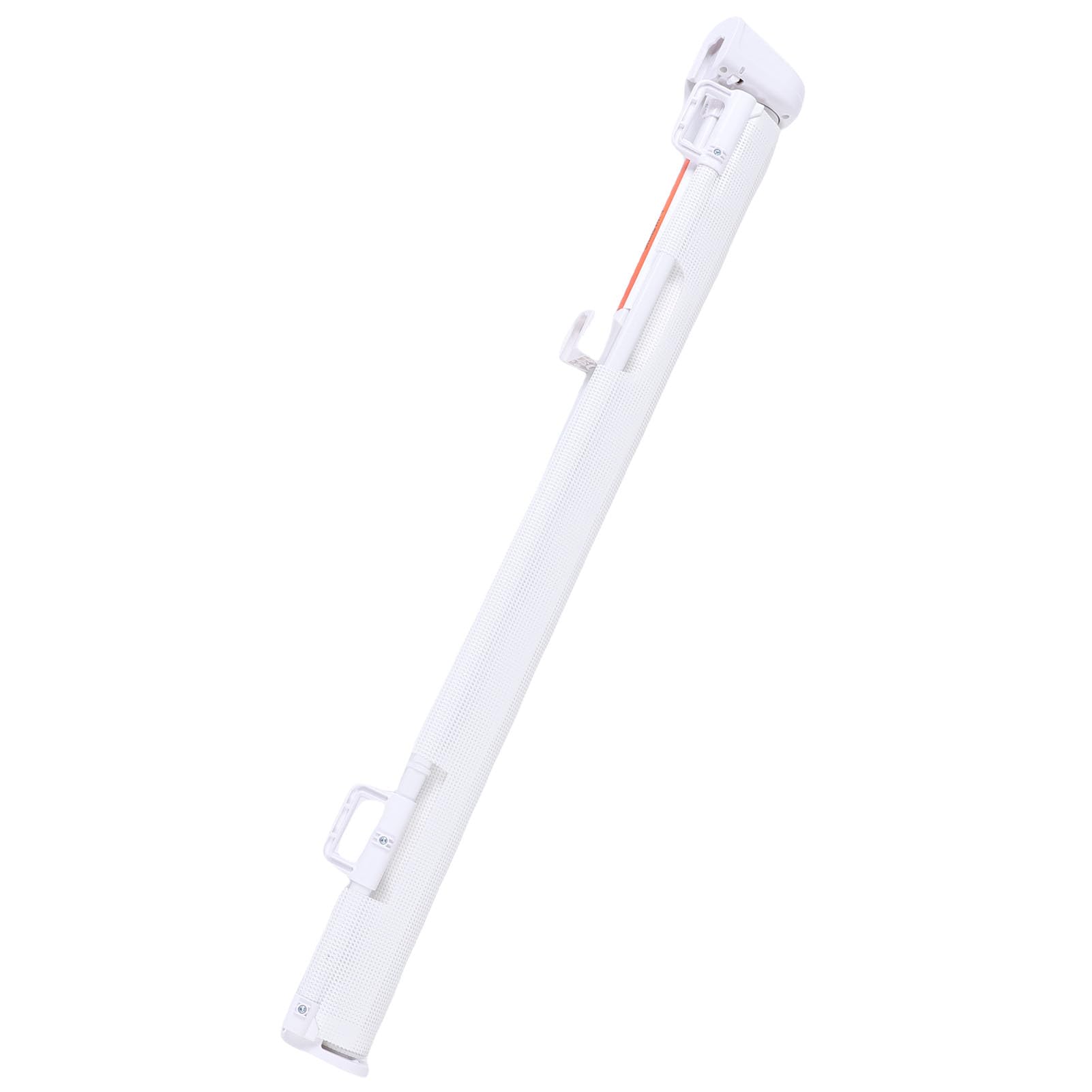Jeffergarden Cancello per Cani Retrattile, PVC ABS PC POM Mesh Cancello di Sicurezza per Animali Domestici Si Estende Fino a 140 Cm di Larghezza e 86 Cm di Altezza, Barriera a Prova di Bambino per