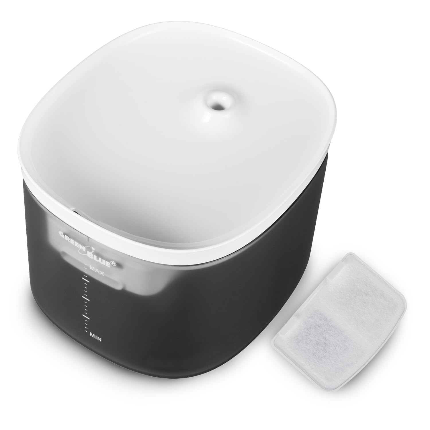 AMZ-ANIMALUX Draadloze Waterfontein Voor Katten En Honden 4L - Met Bewegingsmelder & Filters