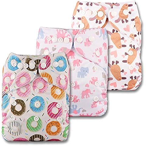 Littles & Bloomz Reusable Pocket Nappy Set Cover