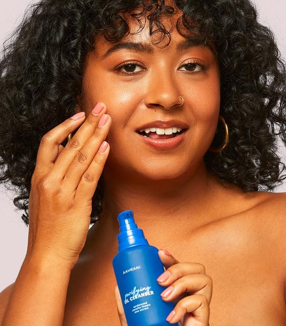 Miniatura 8 de AAVRANI Everday Nourishing Duo - Limpiador de aceite purificador de 1 oz híbrido limpiador diario removedor de maquillaje e hidratación hidratante,