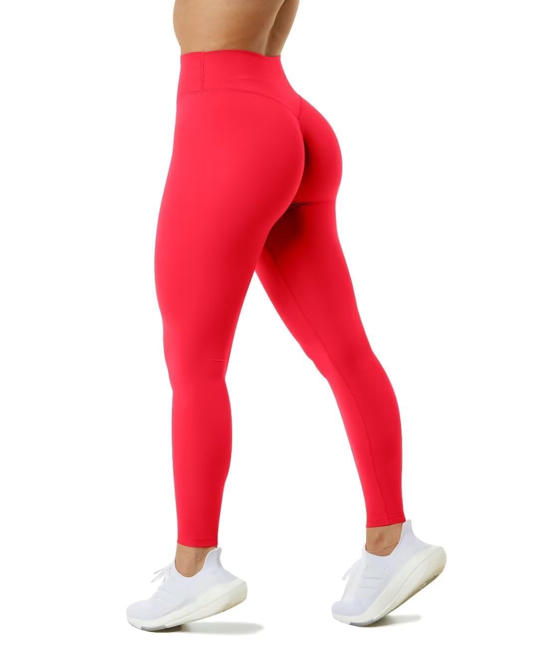 Unthewe Naked-Feel No Front Seam Leggings for Women - High Waisted Buttery Soft Workout Yoga Pants 25"