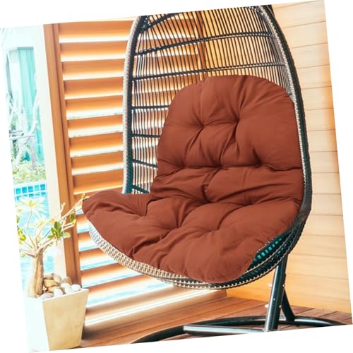 Cojín para silla columpio tipo huevo de jardín Happyyami reposición cómodo 6