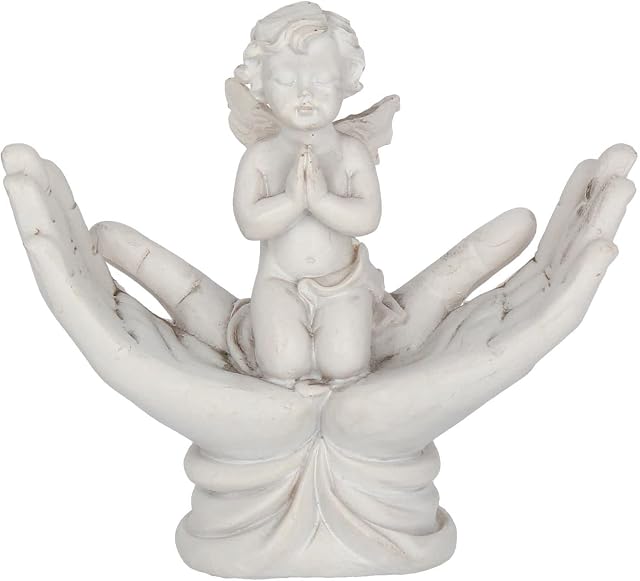 Nemesis Now NEM3997 Raised To Heaven Figurine 14cm White
