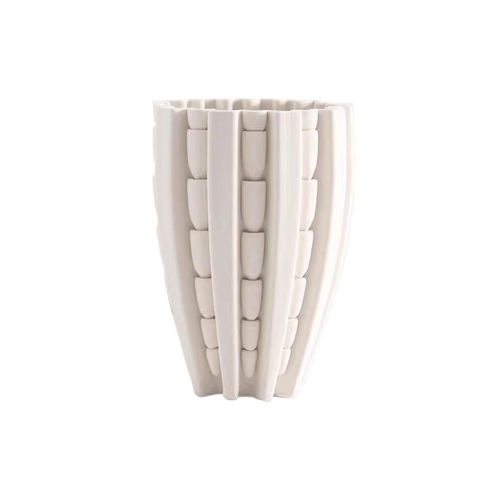 Decorative Vases Pottery Decorative Flower Vase for Living Room Table Shelf Mante Decoration Farmhouse Rustic